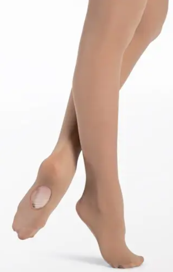 Tights: both Footed & Convertible, Pink or Tan Options