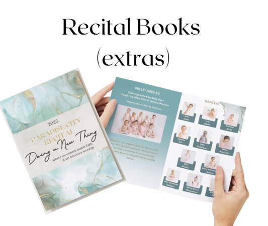Extra Recital Book (1 included)