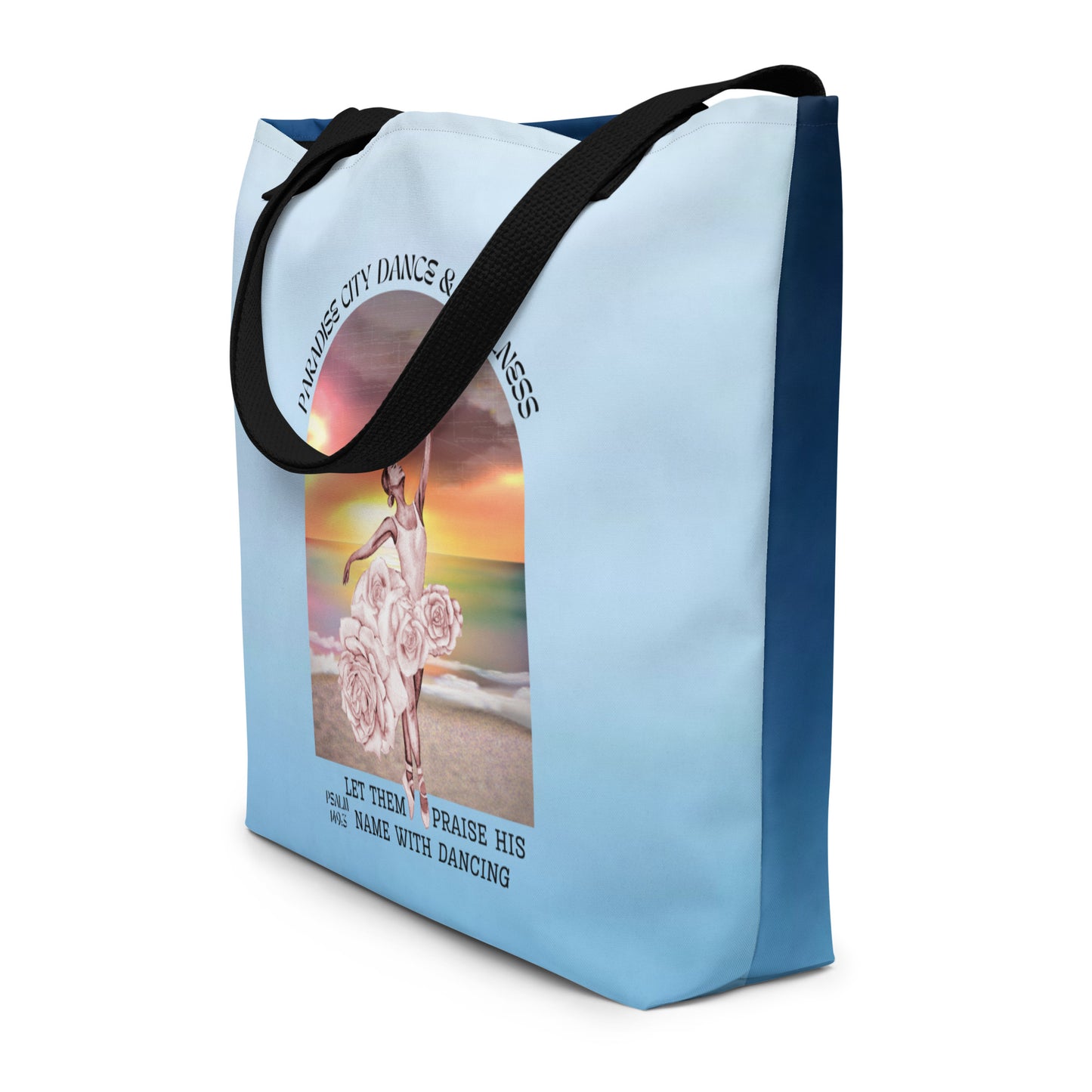 Paradise City Tote Bag with Pocket