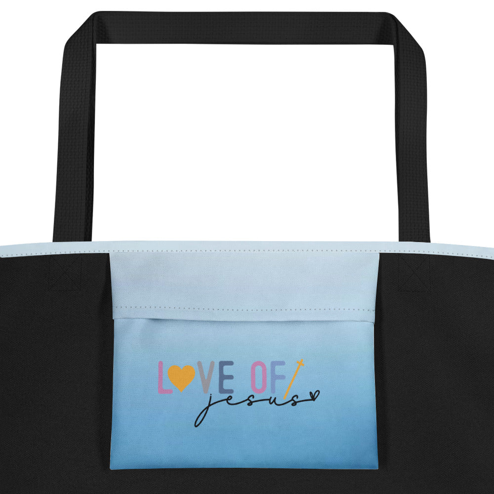 Paradise City Tote Bag with Pocket