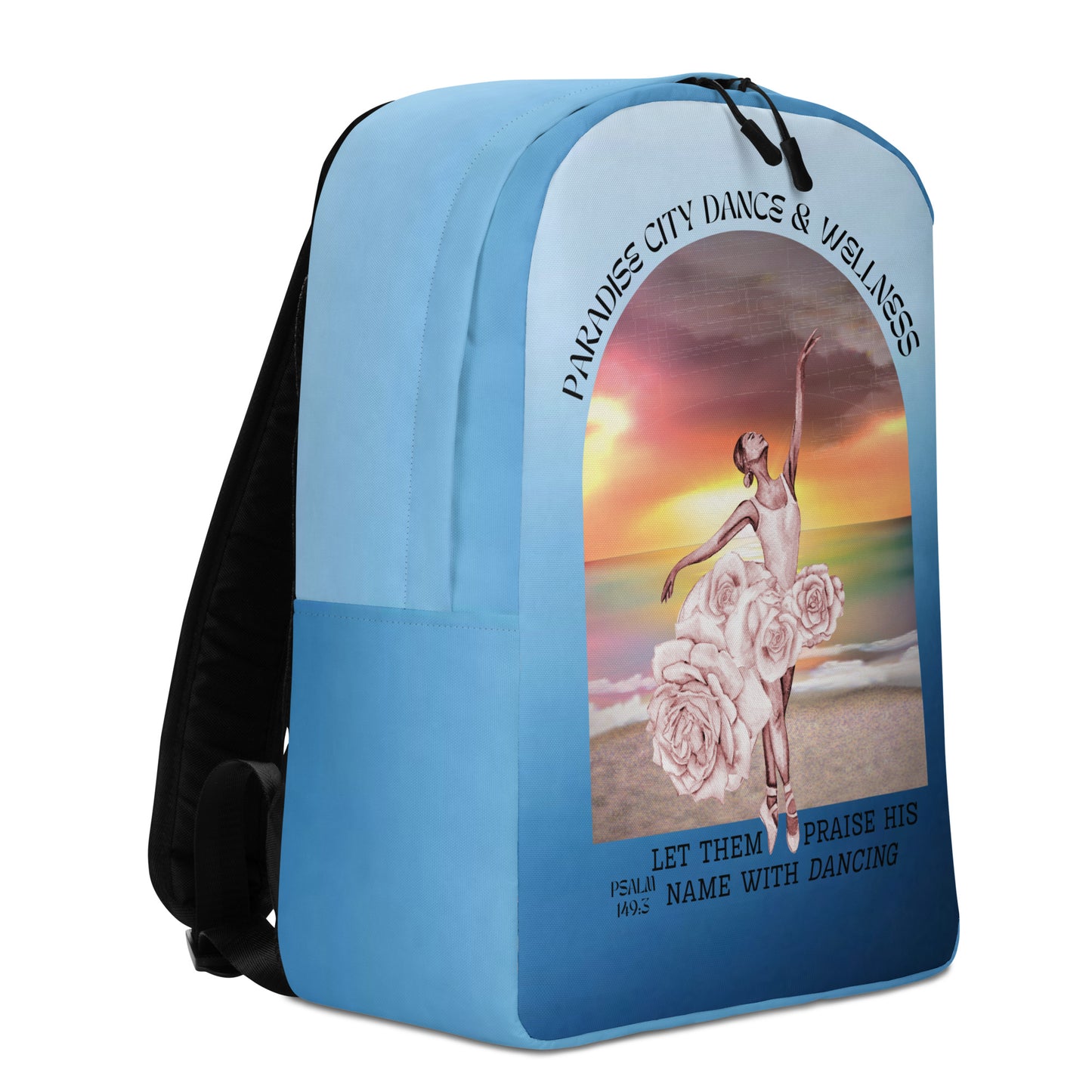 Paradise City Custom Backpack (pockets inside)