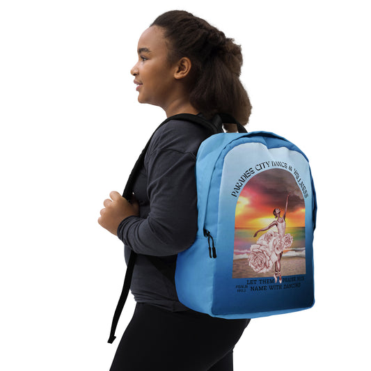 Paradise City Custom Backpack (pockets inside)