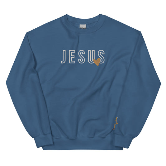 Embroidered Jesus Sweatshirt | Gear
