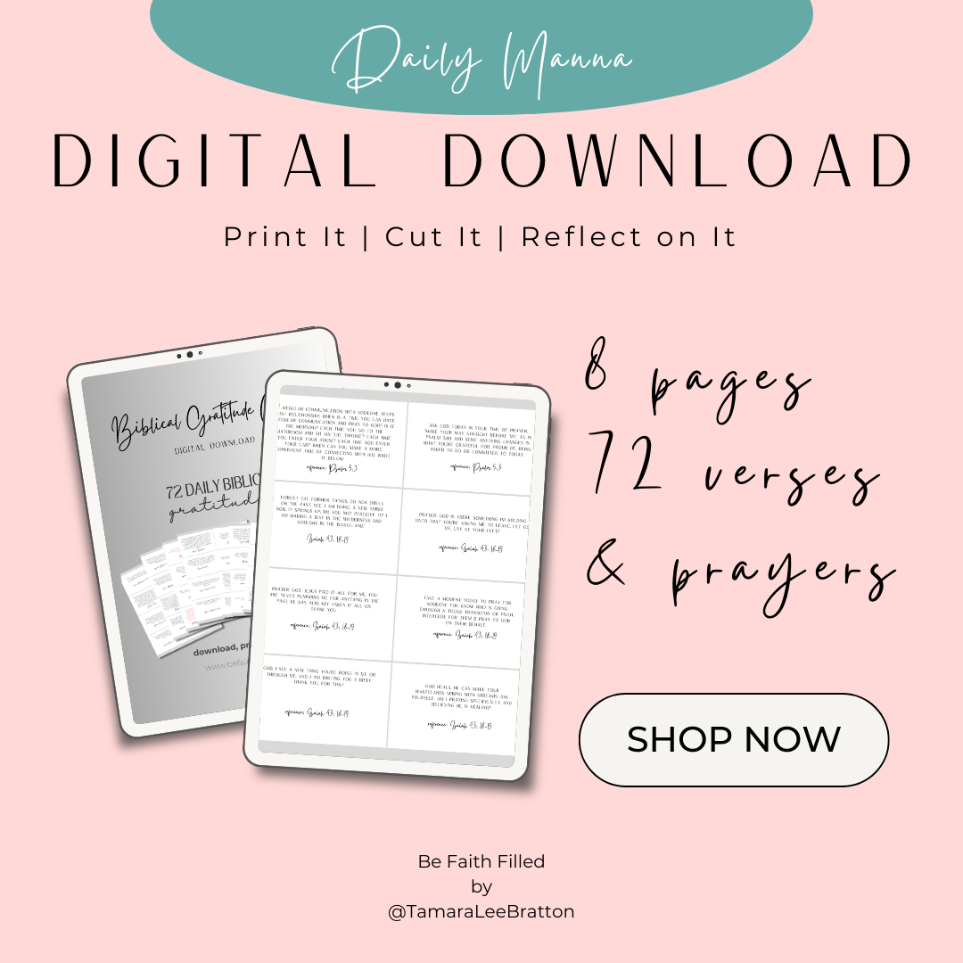 Biblical Gratitude Cards DIGITAL DOWNLOAD