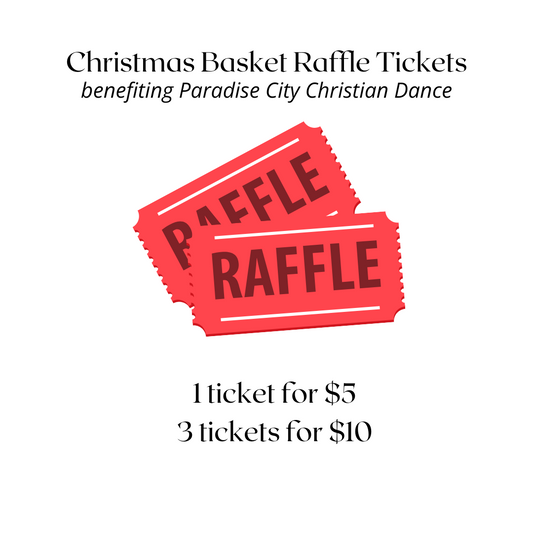 Recital Raffle Tickets!!!