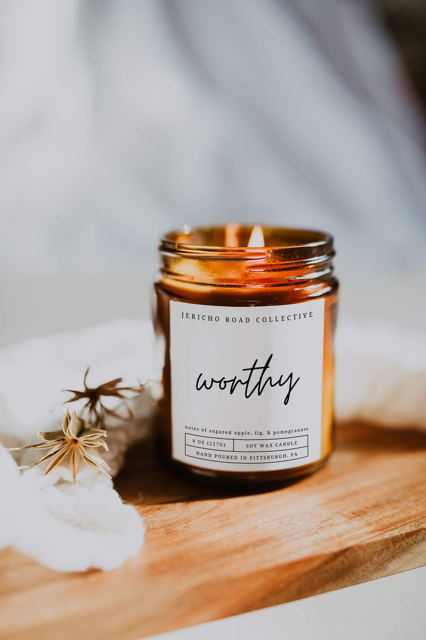 Worthy Soy Wax Candle