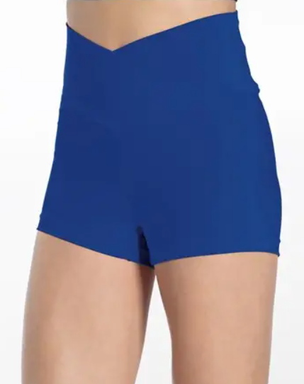 V Cut Black or Sapphire Shorts | CORE | Jazz, Technique, Contemporary, Tumbling, Hip Hop