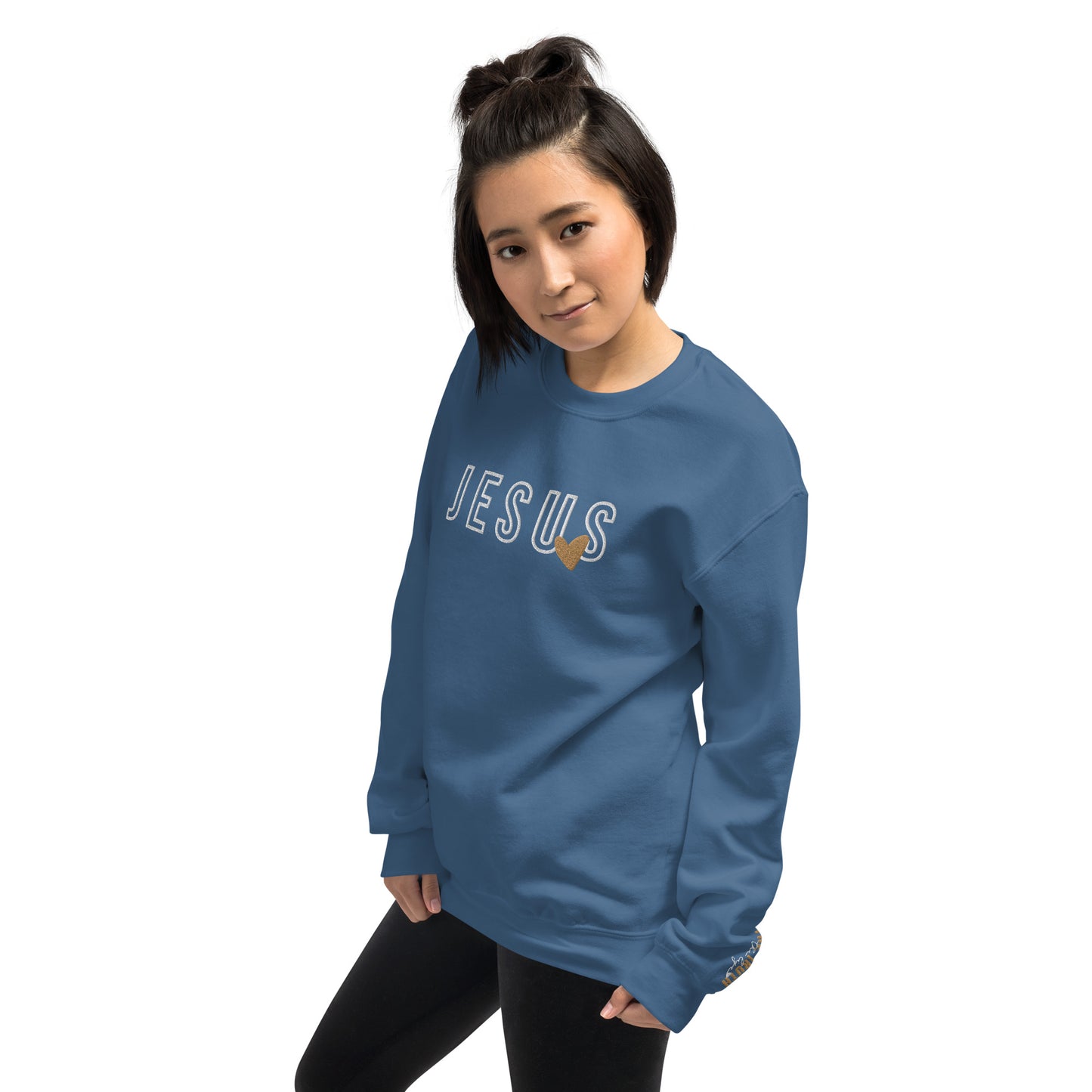 Embroidered Jesus Sweatshirt | Gear